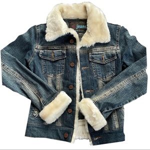 Y2K Denim Afghan Jacket